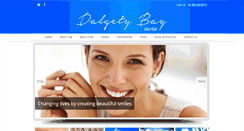 Desktop Screenshot of dalgetybaydentists.co.uk